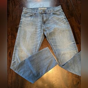 Express Men's 32x32 Rocco Slim Leg Blue Jeans